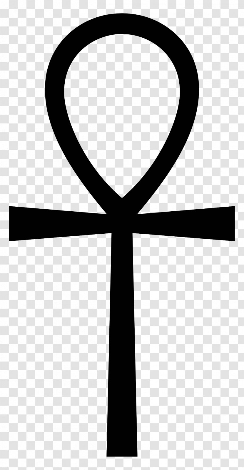 Ankh Symbol Ancient Egyptian Deities - Hieroglyphs - Cruz Transparent PNG