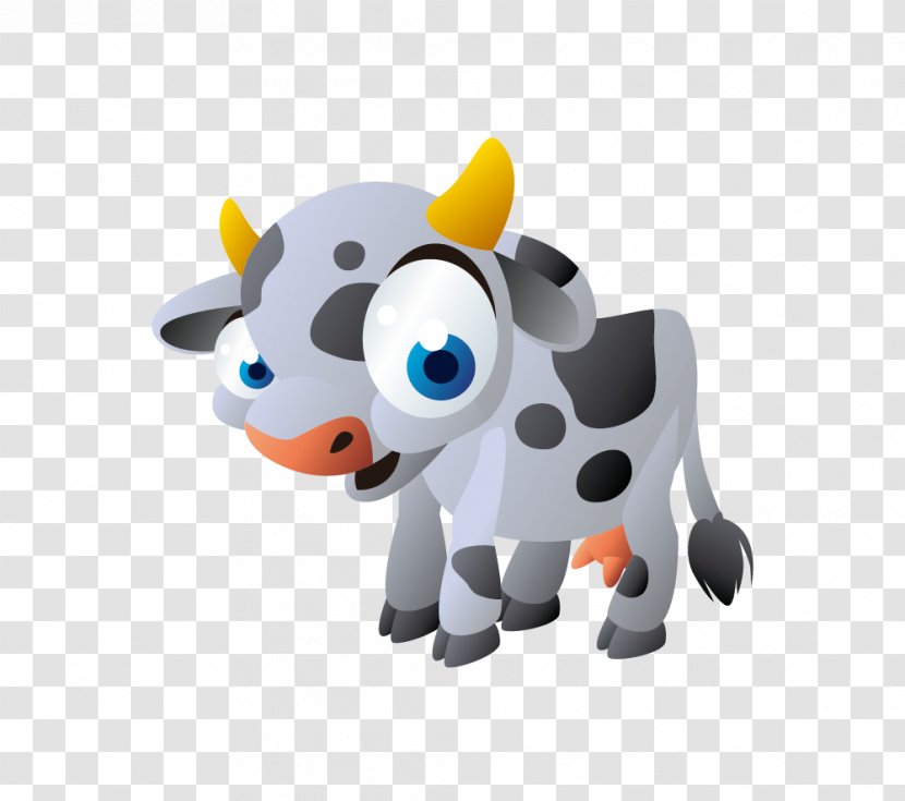 Cattle Animal - Drawing - Dairy Cow Transparent PNG