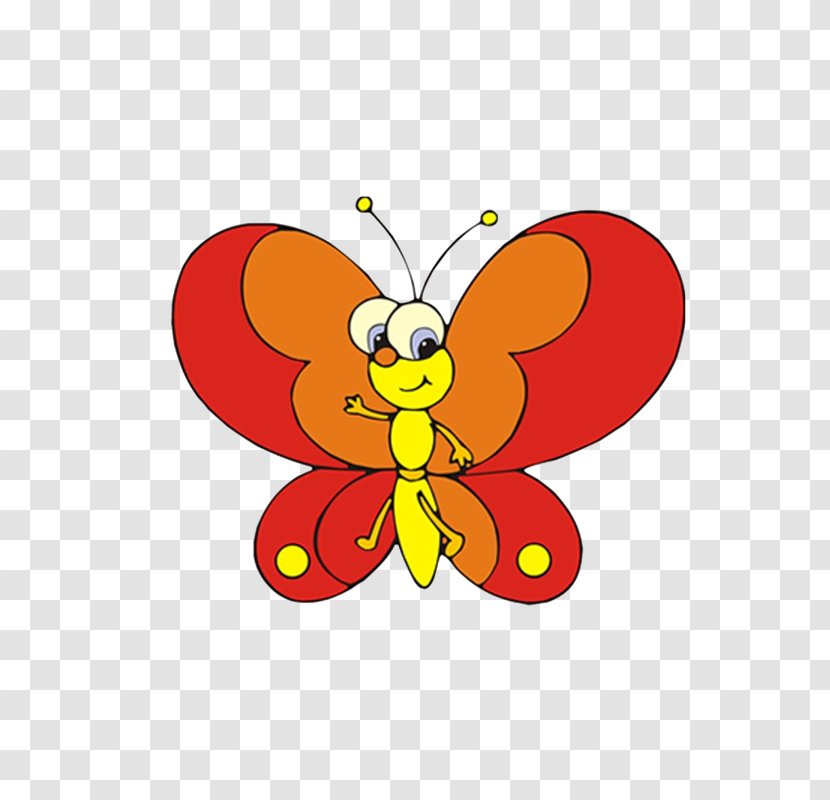 Butterfly Drawing Clip Art - Arthropod - A Transparent PNG