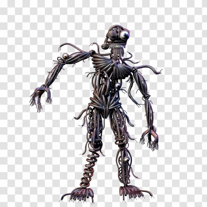 Five Nights At Freddy's: Sister Location Freddy's 2 Endoskeleton The Joy Of Creation: Reborn - Animatronics - Invertebrate Transparent PNG