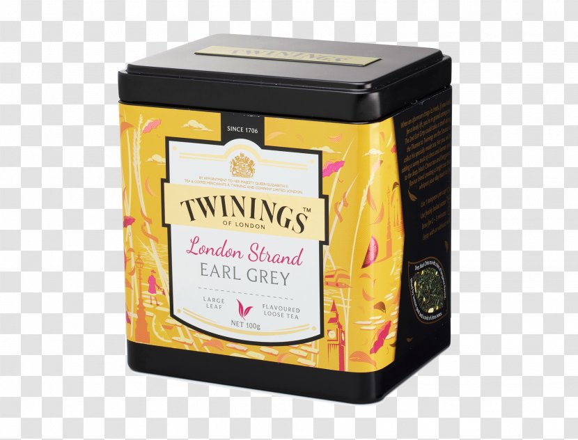 Earl Grey Tea Twinings Strand Black Transparent PNG