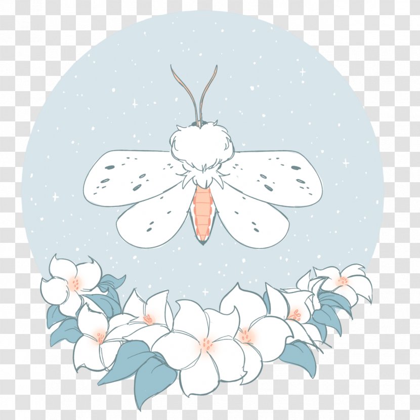 Butterfly Insect Moth Illustration Tropical White Morning-glory - Morningglory Transparent PNG