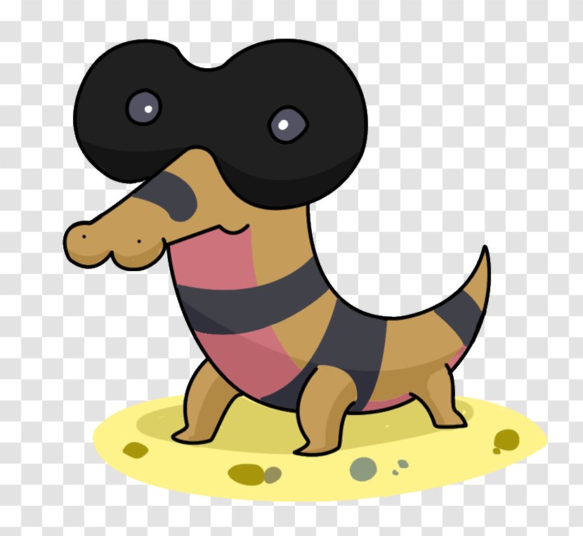 Sandile Pokémon Black 2 And White Dog Breed Krokorok Sun Moon - Snout - Totodile Transparent PNG