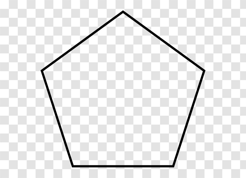 Regular Polygon Pentagon Polytope Polyhedron - Triangle - Shape Transparent PNG