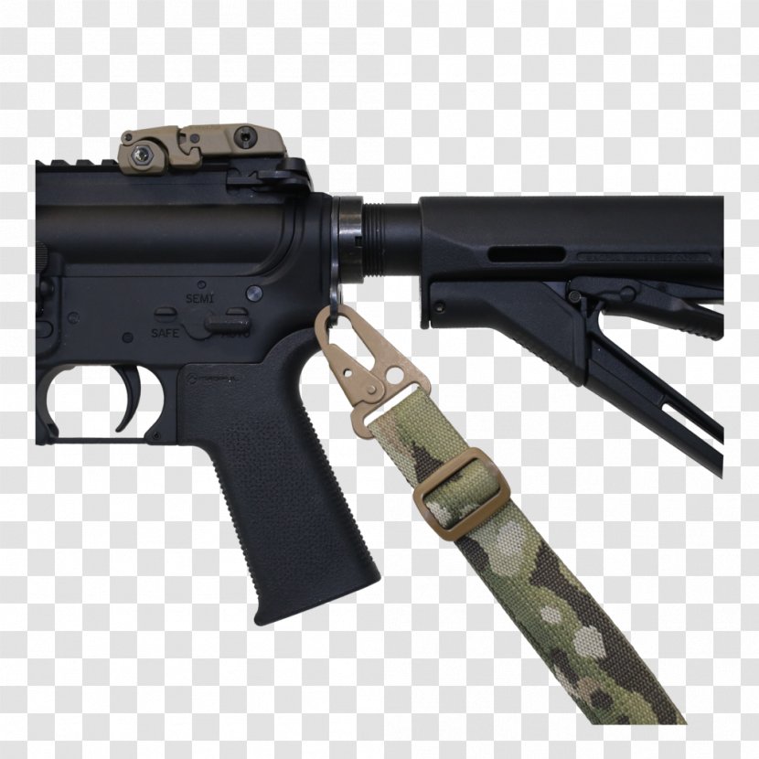 Gun Slings Trigger Firearm Silencer Airsoft - Cartoon - Weapon Transparent PNG