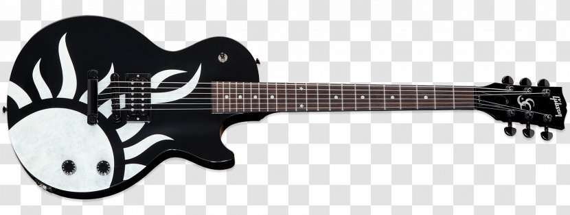Gibson Les Paul Studio Epiphone Custom Goth - Guitar Transparent PNG