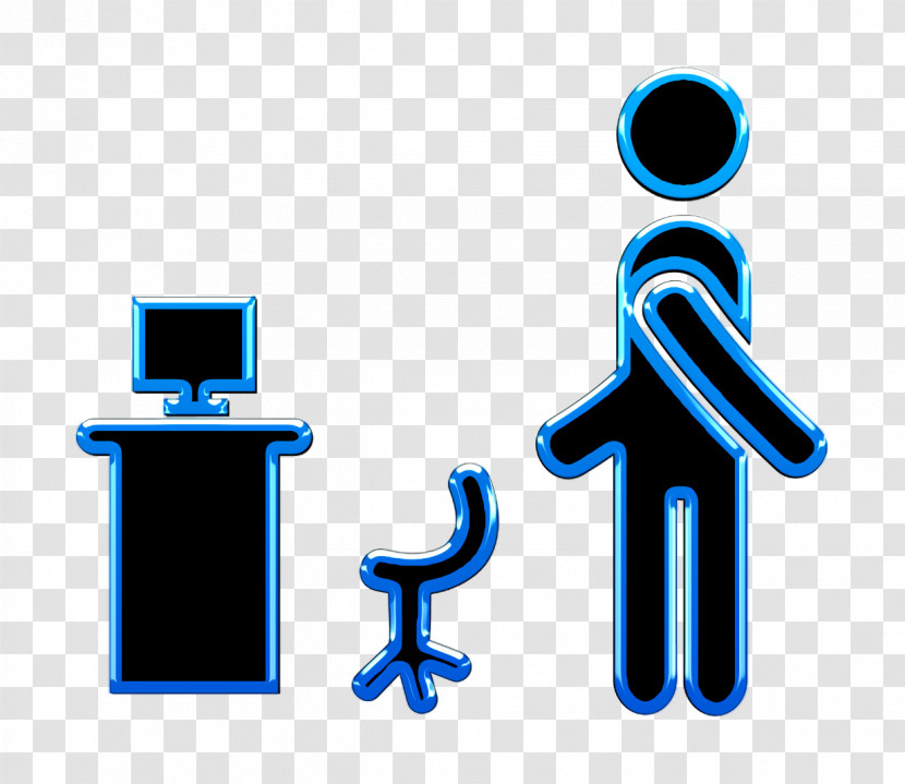 Human Icon Man In Office Icon Humans 3 Icon Transparent PNG