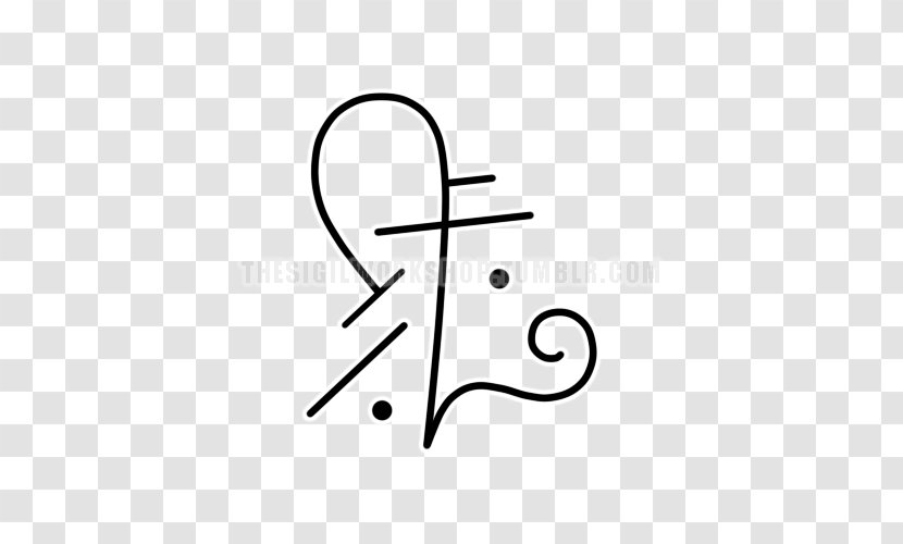 Symbol Schizophrenia Sigil Hallucination Tattoo - Runes Transparent PNG