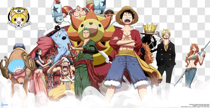 Nami Monkey D. Luffy Roronoa Zoro Nico Robin Vinsmoke Sanji - Cartoon - One Piece Transparent PNG