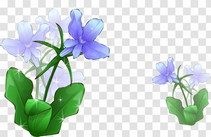 Flower Clip Art - Floral Design - Green Flowers Transparent PNG