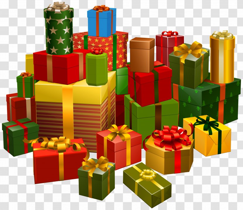 Christmas Gift Tree Santa Claus - Royalty Free - Gifts Clip Art Image Transparent PNG