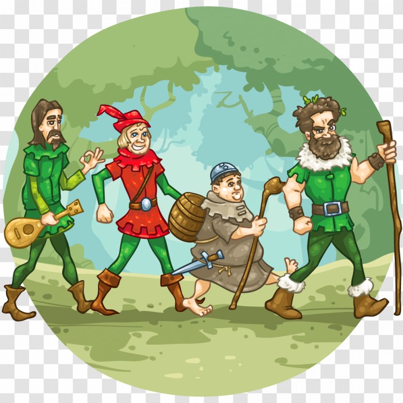 Guy Of Gisbourne Merry Men Robin Hood Sherwood Forest - Dynamic Clipart Transparent PNG