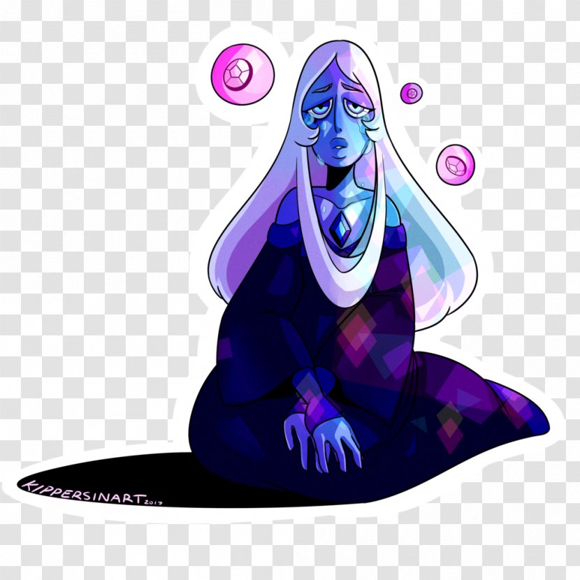 What's The Use Of Feeling (Blue)? Steven Universe Pink Diamond Song Blue - Fan Art - Universes Transparent PNG