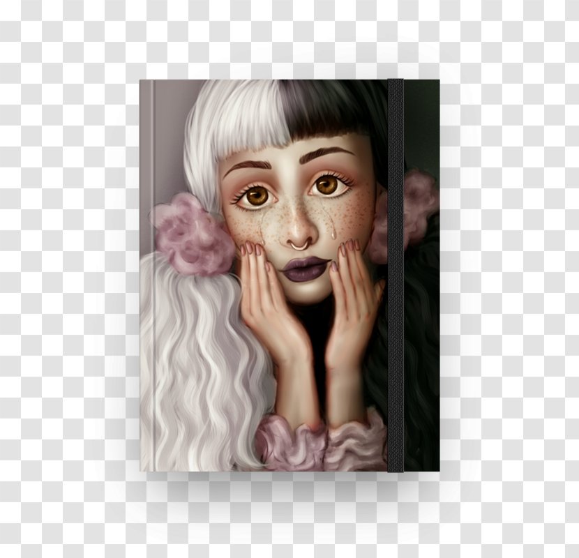 Melanie Martinez Cry Baby Poster - Head Transparent PNG