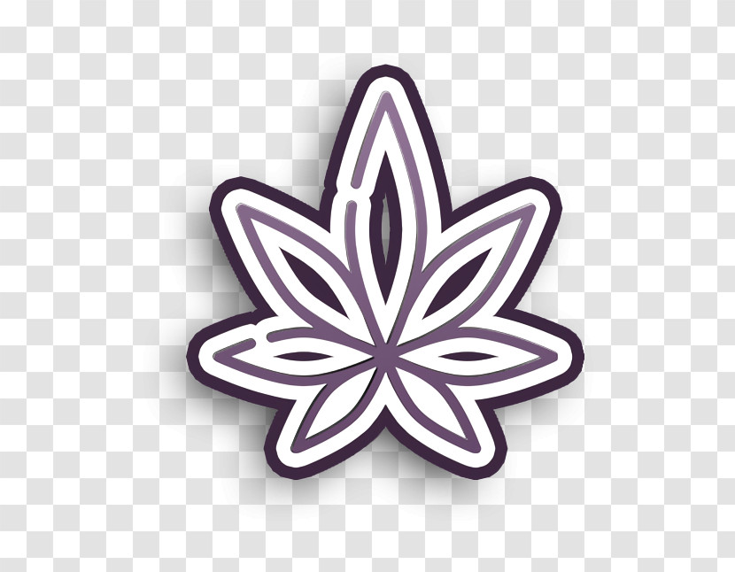 Hippies Icon Weed Icon Transparent PNG