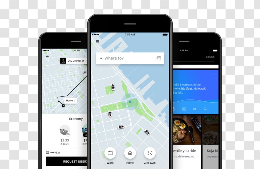 Uber Taxi E-hailing Lyft - Carpool Transparent PNG
