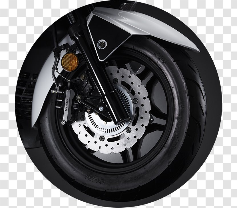 Scooter Alloy Wheel Car Brake Tire - Motorcycle Transparent PNG