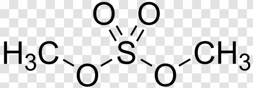 Dimethyl Sulfide Methyl Group Sulfate Chemical Compound - Monochrome - Symbol Transparent PNG