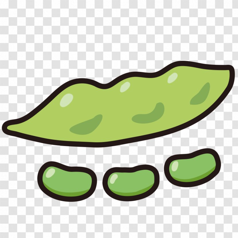 Frog Green Clip Art - Beans Vejitble Transparent PNG