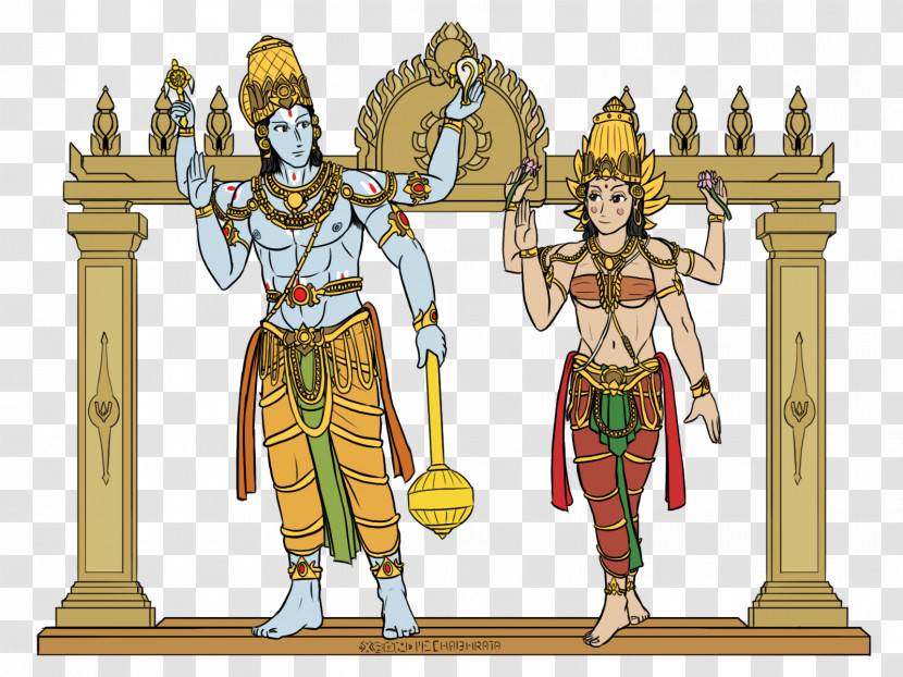 Cartoon Mythology Hindu Temple History Ancient History Transparent PNG