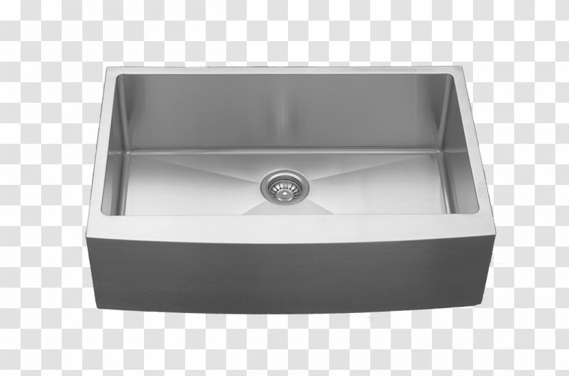 Kitchen Sink Stainless Steel Cabinetry - Bowl Transparent PNG