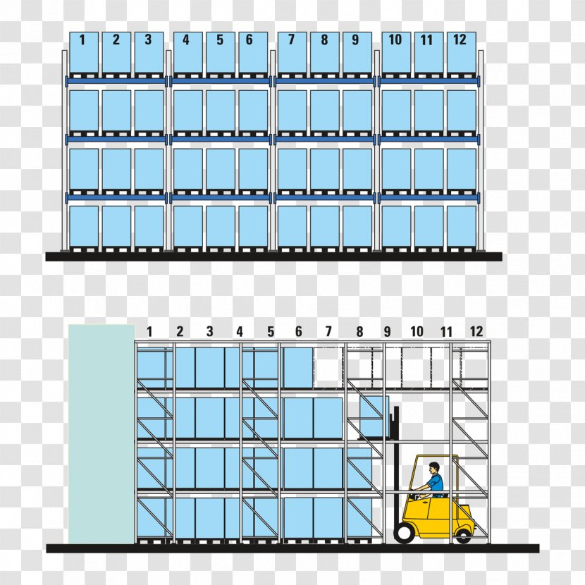 Pallet Racking Hylla Logistics Engineering BITO-Lagertechnik Bittmann GmbH - Industry Transparent PNG