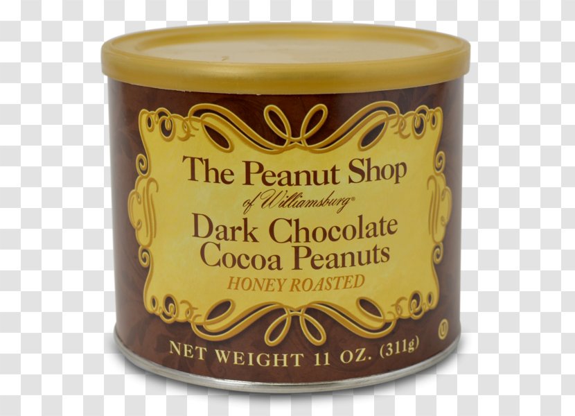 Williamsburg Peanut Shop Flavor - Dark Chocolate Transparent PNG