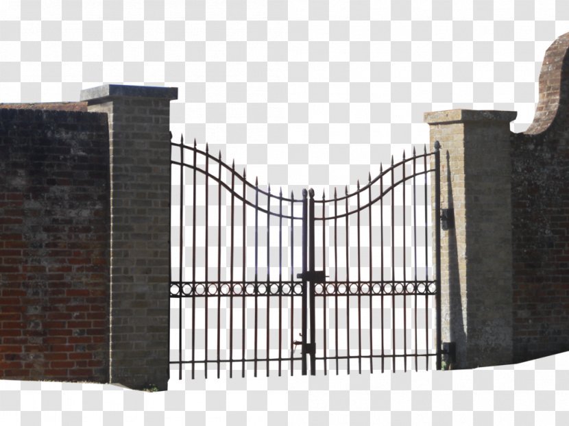 Fence Metal Home Iron Maiden Man - Gate Transparent PNG