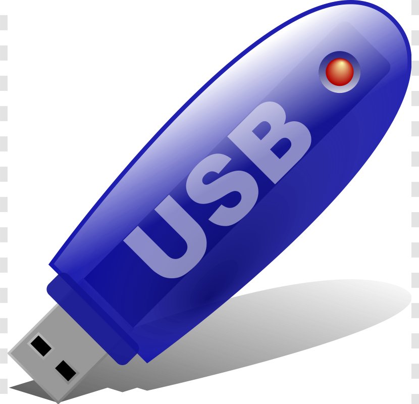 USB Flash Drive Memory Stick Card Computer Data Storage Clip Art - Usb Cliparts Transparent PNG