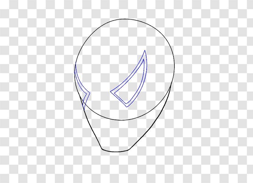 Circle Headgear Angle - Hand - Sketch Guide Transparent PNG
