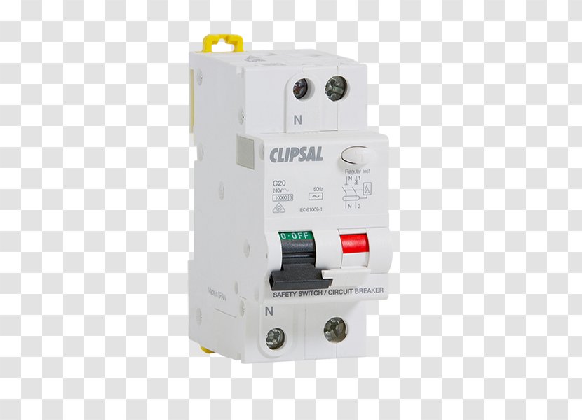 Circuit Breaker Residual-current Device Aardlekautomaat Electrical Network Ampere - Hardware - Slim Curve Transparent PNG
