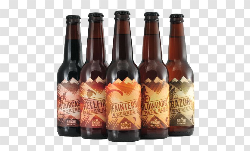 Ale Beer Bottle Craft Lager - Packaging And Labeling Transparent PNG