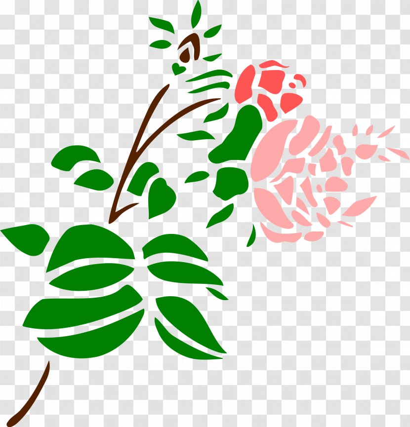 Flower Clip Art - Flowering Plant - Black Rose Transparent PNG