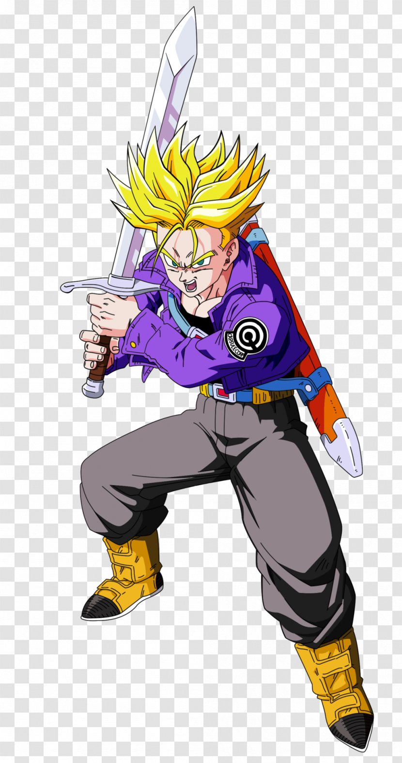 Trunks Vegeta Gohan Goku Goten - Watercolor - Dragon Ball Z Transparent PNG