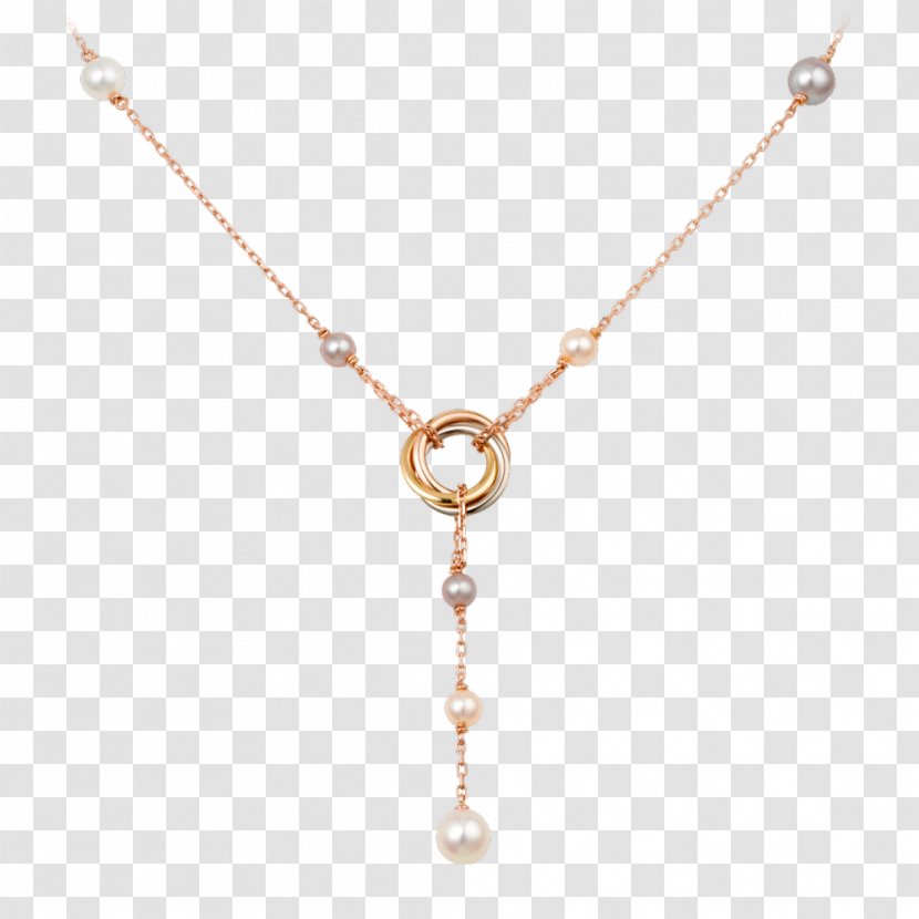 Necklace Earring Cartier Jewellery Diamond - Bracelet - Pearl Transparent PNG