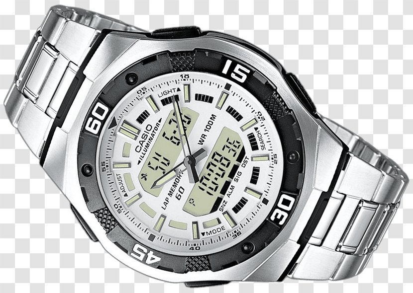 Casio Edifice Watch Clock Illuminator - Metal Transparent PNG