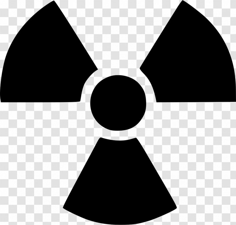 Radioactive Decay Hazard Symbol Biological Radiation - Ionizing - Vektor Transparent PNG