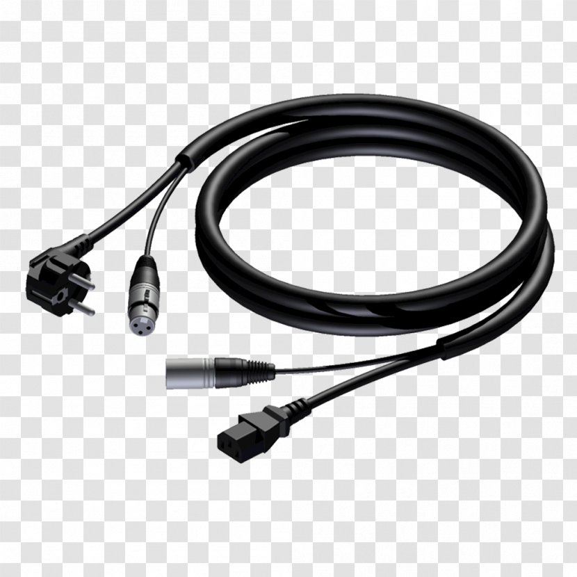XLR Connector Electrical Cable Audio Signal Mixers - Powercon - Plug Transparent PNG