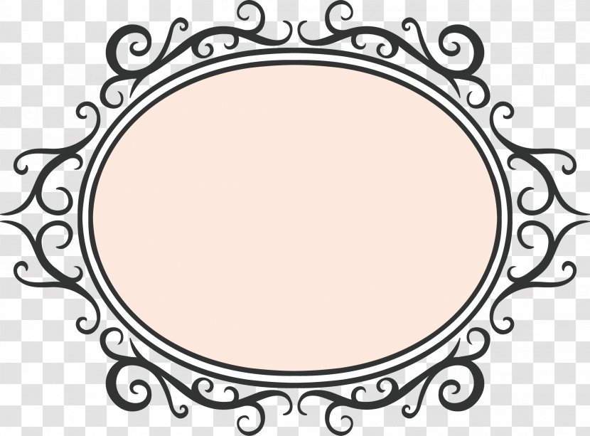Picture Frame - Pink Vector Transparent PNG