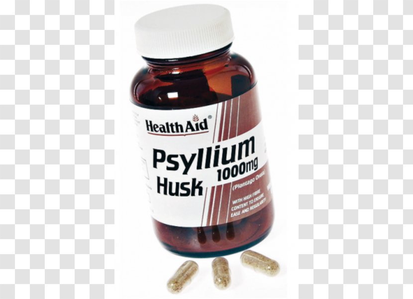 Psyllium Capsule Probiotic Vegetal Plantago - Husk Transparent PNG