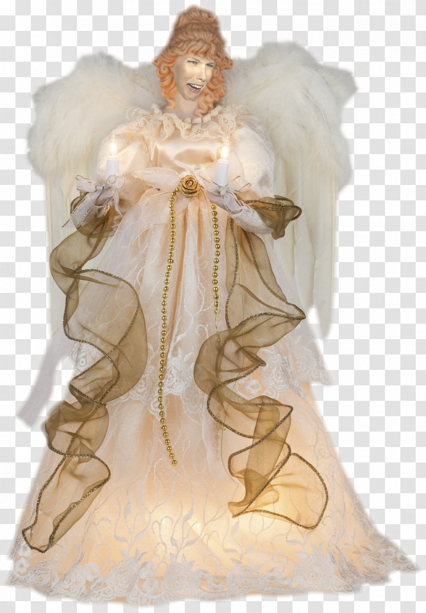 Angel Tree-topper Christmas Tree Santa Claus Decoration - Day Transparent PNG