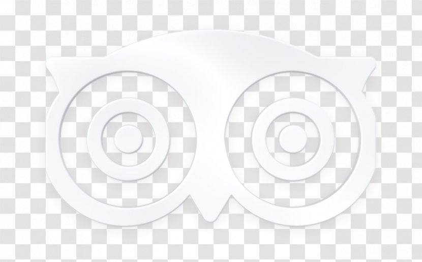 Logo Icon Media Social - Symbol Blackandwhite Transparent PNG