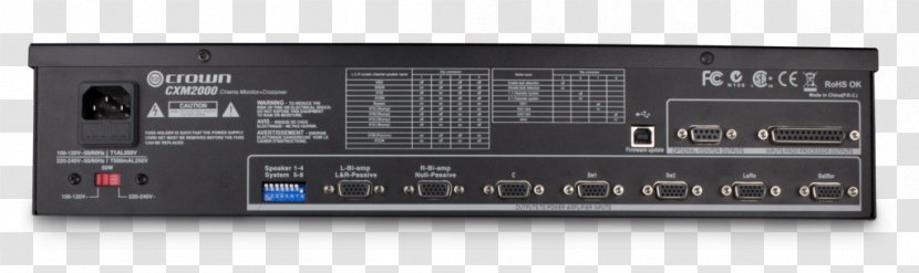 Electronics Loudspeaker Amplifier Signal Audio - Crown Material Transparent PNG