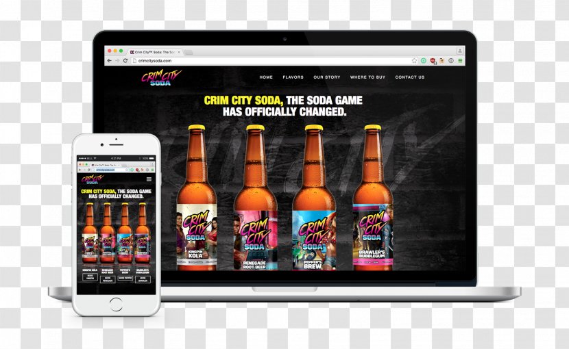Responsive Web Design Fizzy Drinks Display Advertising Brand - Multimedia - World Wide Transparent PNG