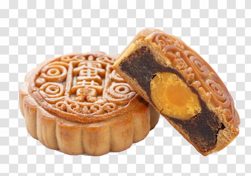 Yolk Mooncake - Danish Pastry Transparent PNG