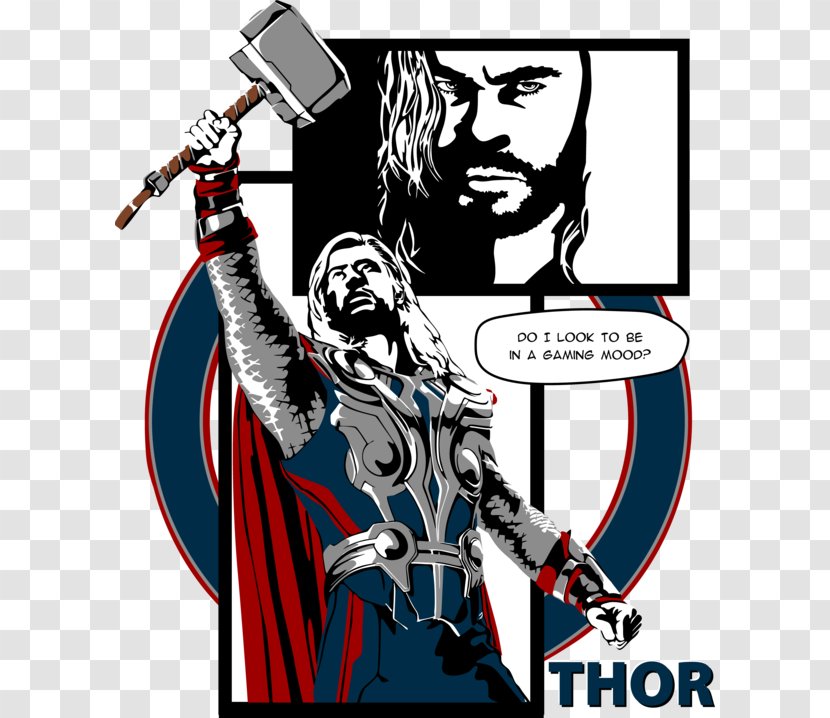 Thor: God Of Thunder Captain America Loki Comics - Thor Transparent PNG