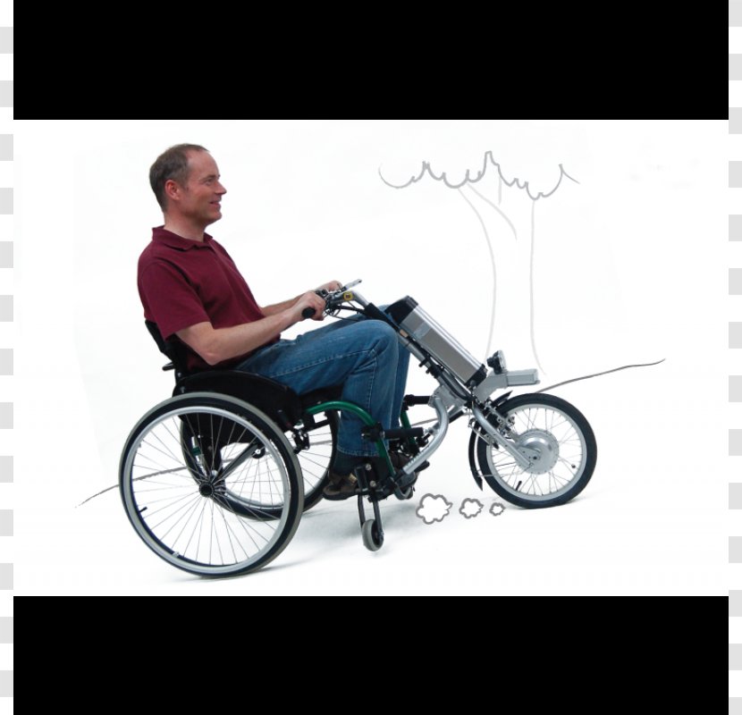 Scooter Cadeirante Electric Vehicle Wheelchair Bicycle - Rechargeable Battery Transparent PNG