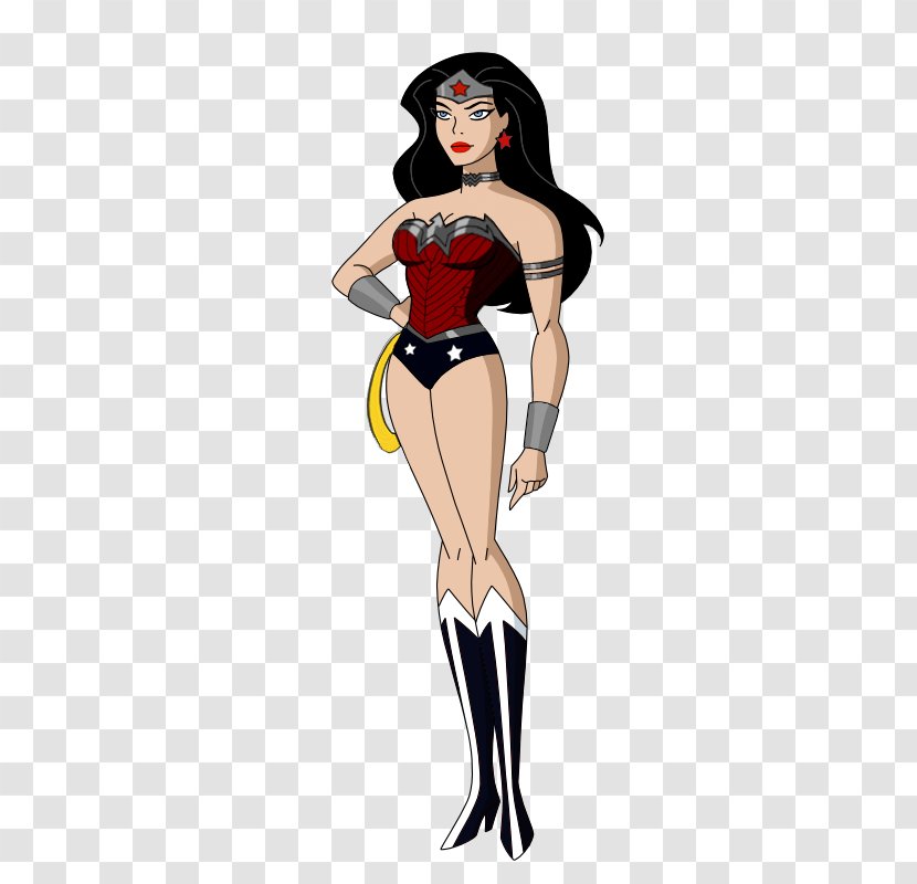 Wonder Woman Justice League Unlimited Black Canary Superhero The New 52 - Frame Transparent PNG