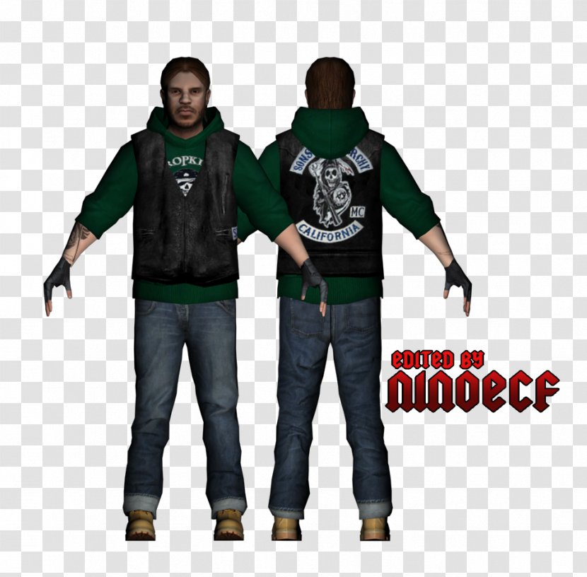 Grand Theft Auto: San Andreas Multiplayer Motorcycle Club Auto III - Sleeve - Sons Of Anarchy California Transparent PNG