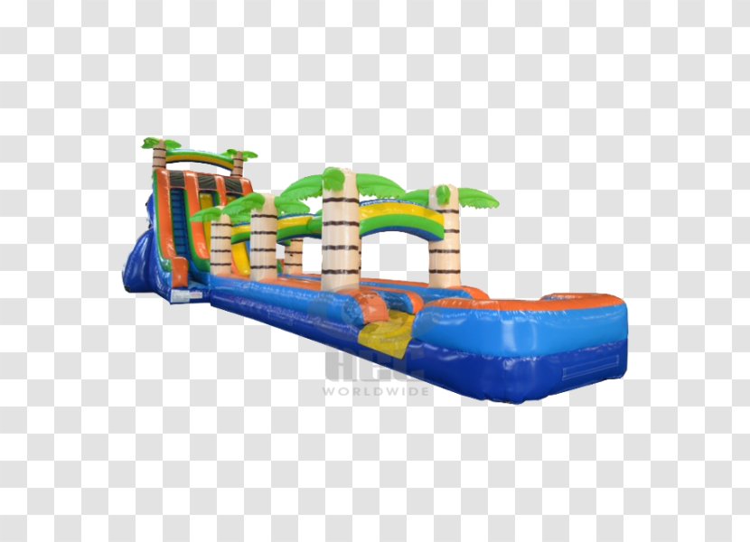 Playground Slide Water Inflatable Transportation Amusement Park - Sales - Slip N Transparent PNG